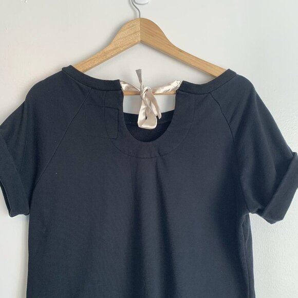 Knitted Dove Women’s Embroidered Deer Antler Top Sz Large Black Rustic Cabin - Picture 8 of 9